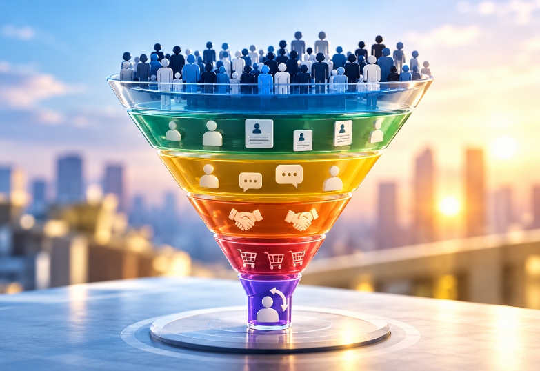 Conversion Rates throughout the Funnel