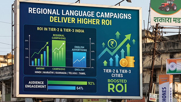 Why Regional Language Campaigns Deliver Higher ROI Than English Advertising in Tier-2 and Tier-3 India