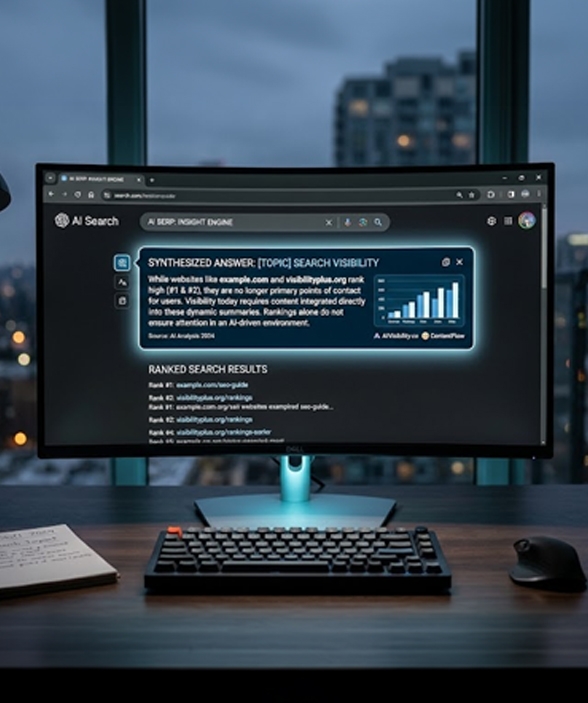 RANKINGS NO LONGER GUARANTEE VISIBILITY IN AI SEARCH